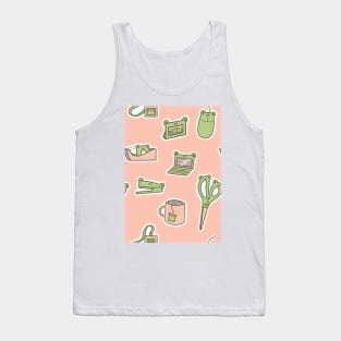 Office Frogs Tank Top